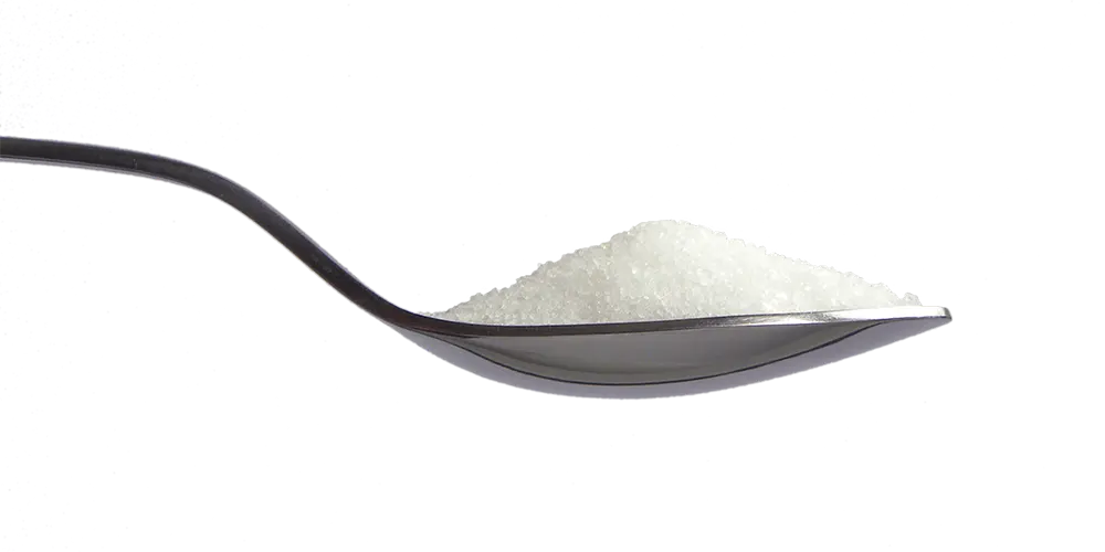 Ein gehäufter Teelöffel Salz