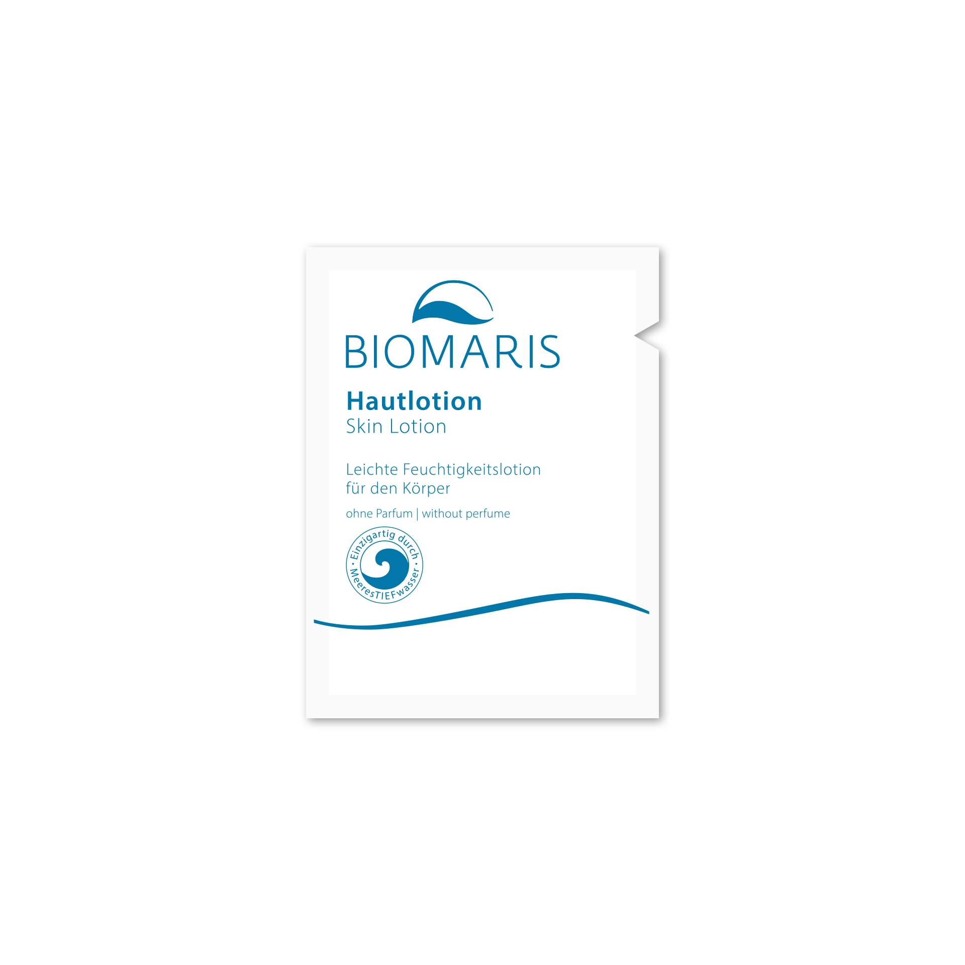 Probe Hautlotion ohne Parfum