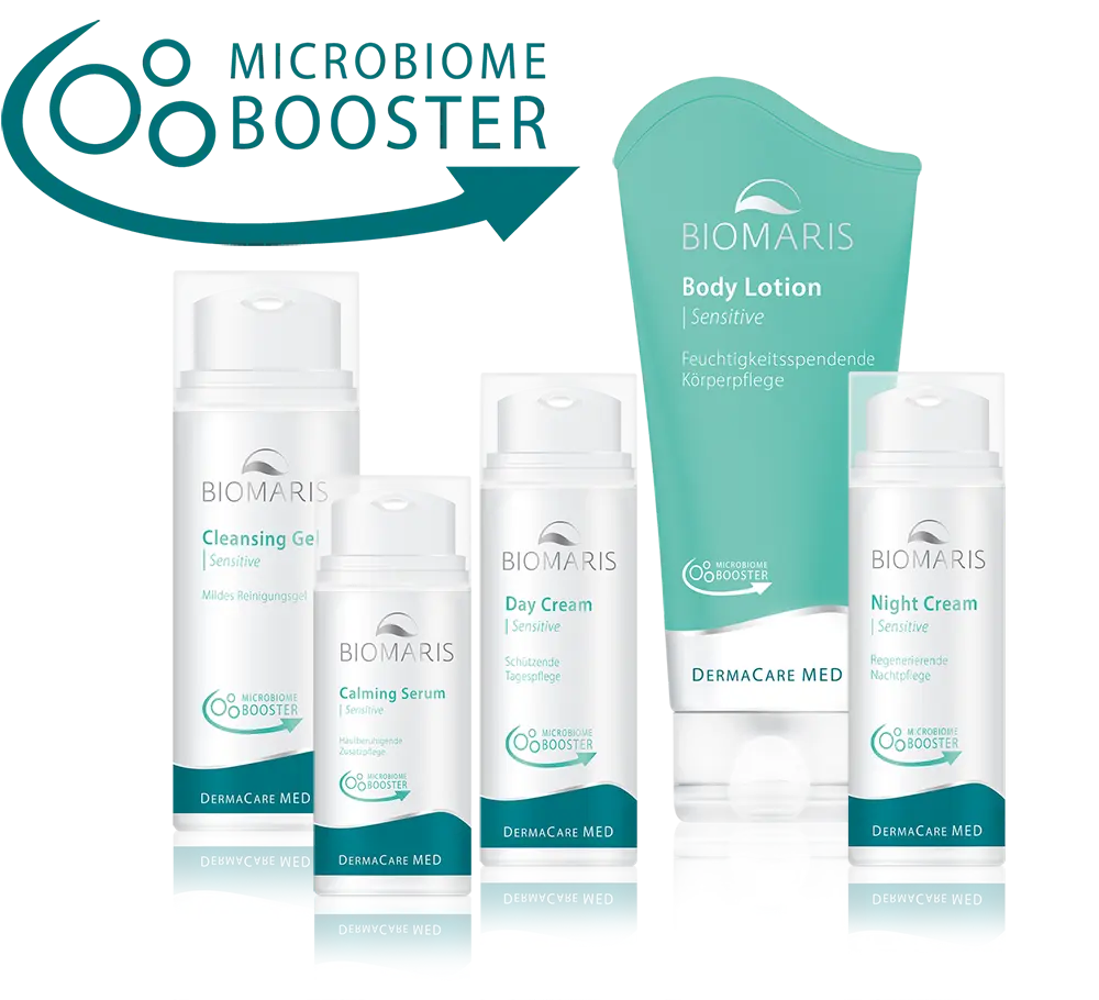Produkte der DermaCare MED | Sensitive Serie von BIOMARIS