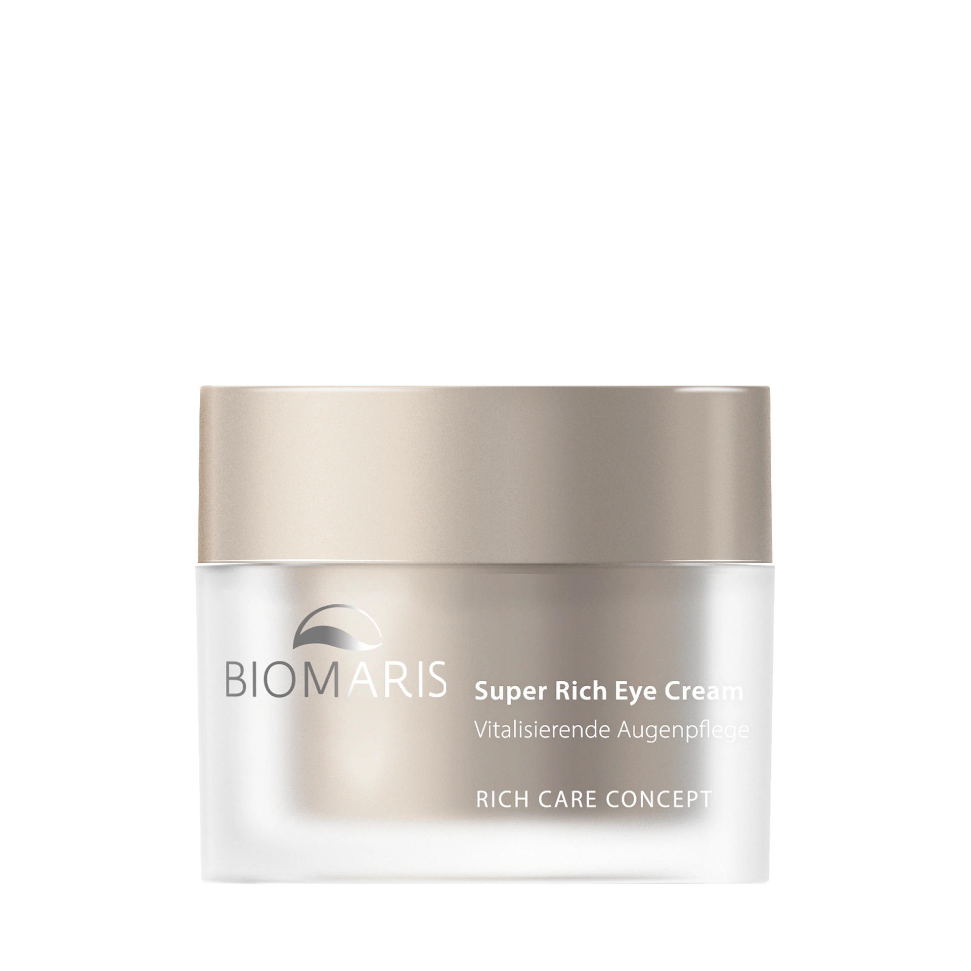 Super Rich Eye Cream Super Rich Eye Cream in kleinem Tiegel mit schlickfarbenem Schraubdeckel