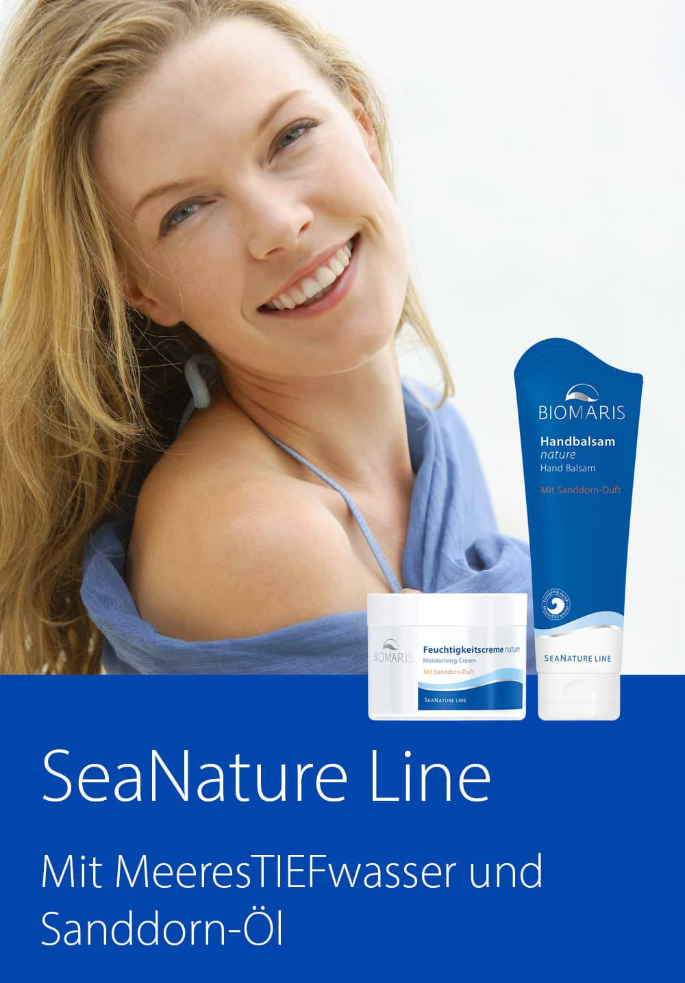 SeaNature Line SeaNature Line, Hautcreme, Feuchtigkeitscreme, SeaNature Line, Sanddornöl, Beruhigung