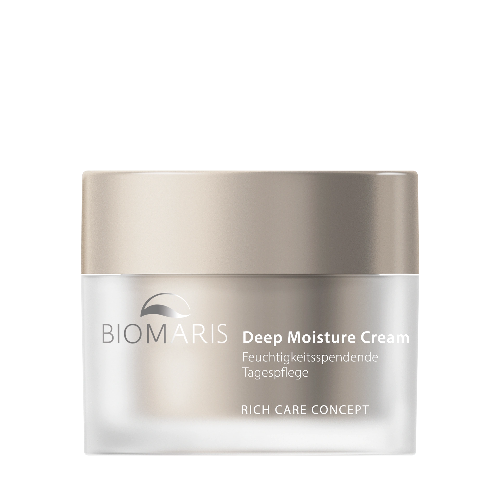 Deep Moisture Cream ohne Parfum Deep Moisture Cream ohne Parfum in Tiegel mit schlickfarbenem Schraubverschluss