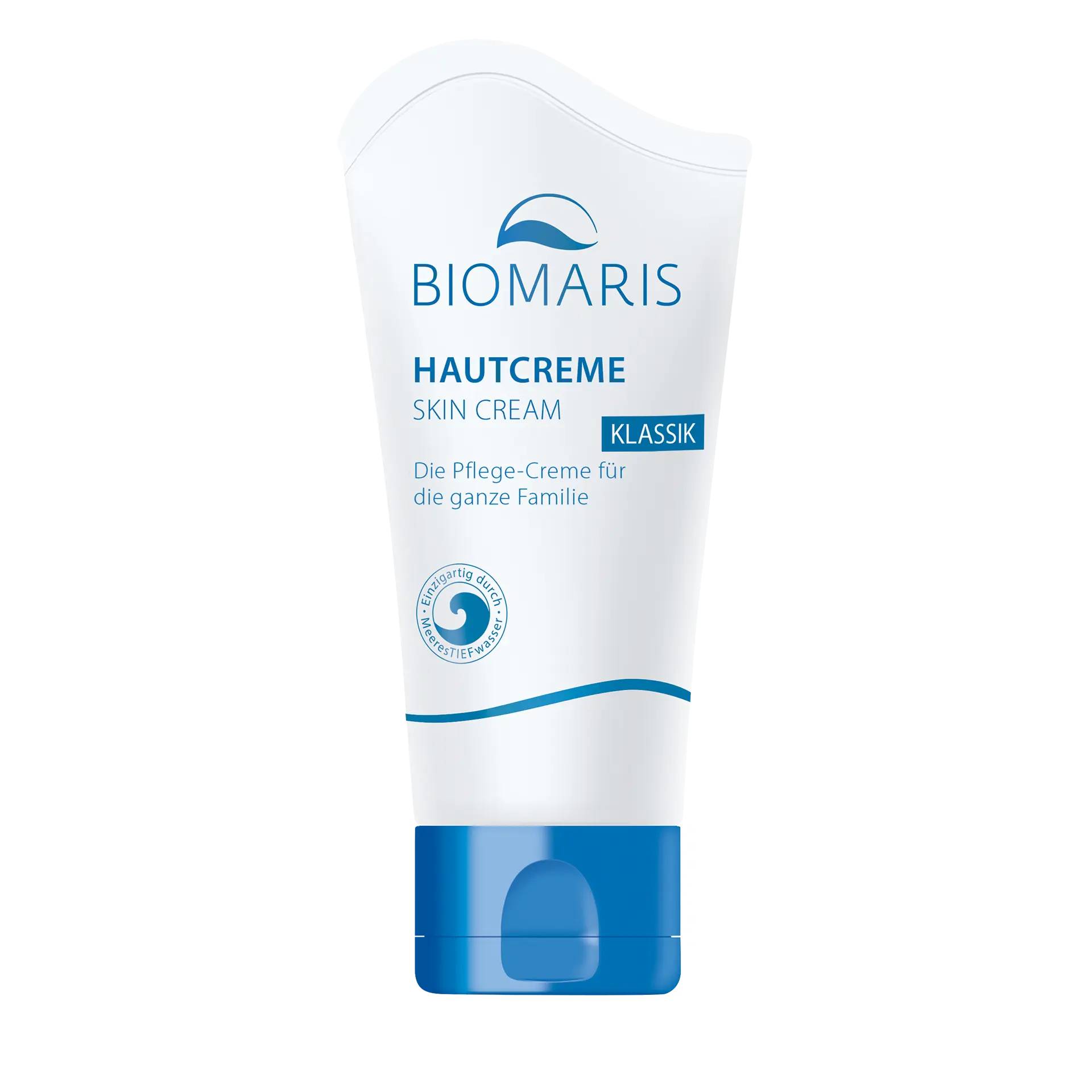 HAUTCREME KLASSIK pocket Hautcreme Klassik pocket in weißer Tube mit blauem Klappdeckel