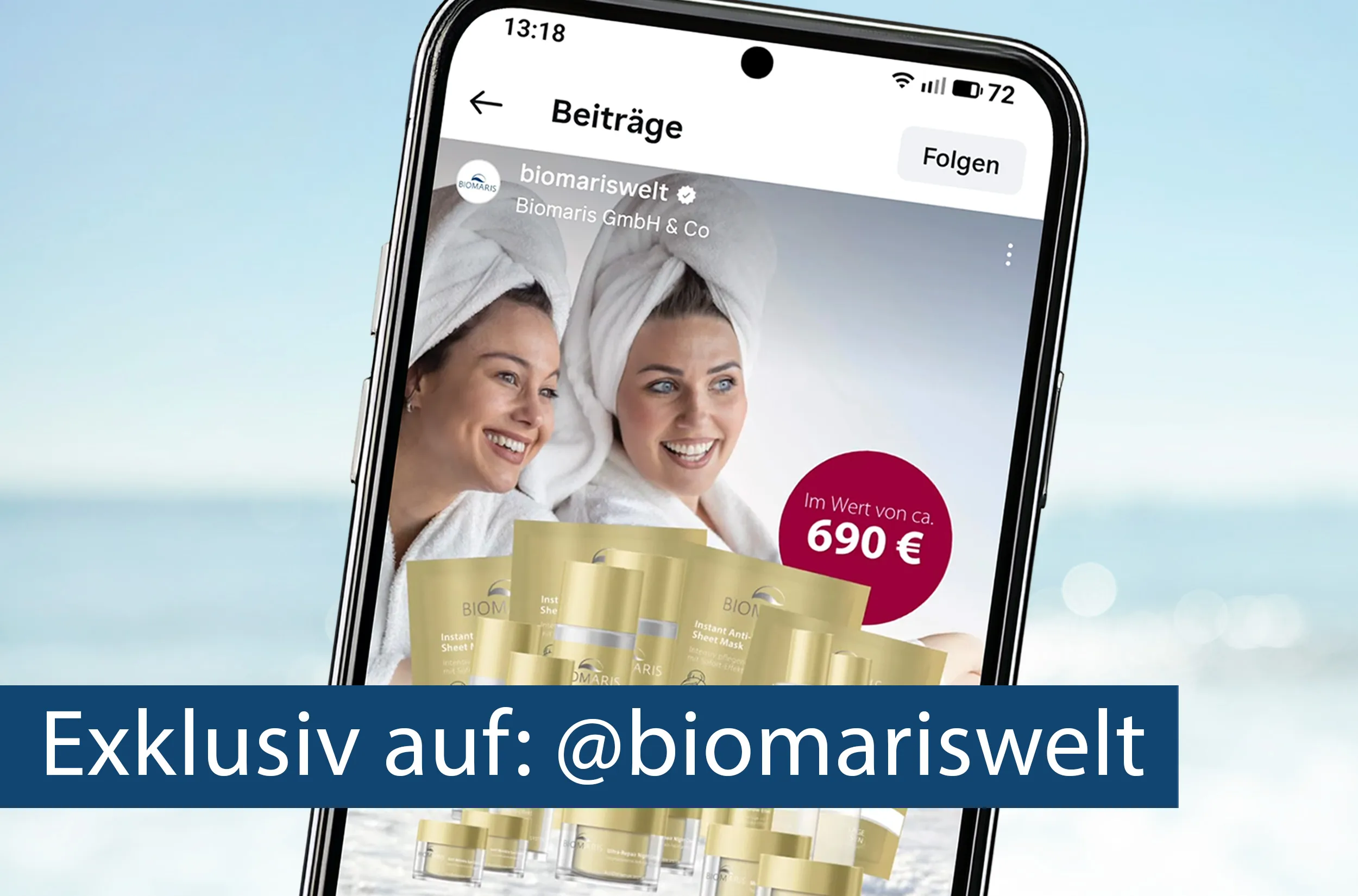 Gewinnspiel exklusiv auf Instagram @biomariswelt