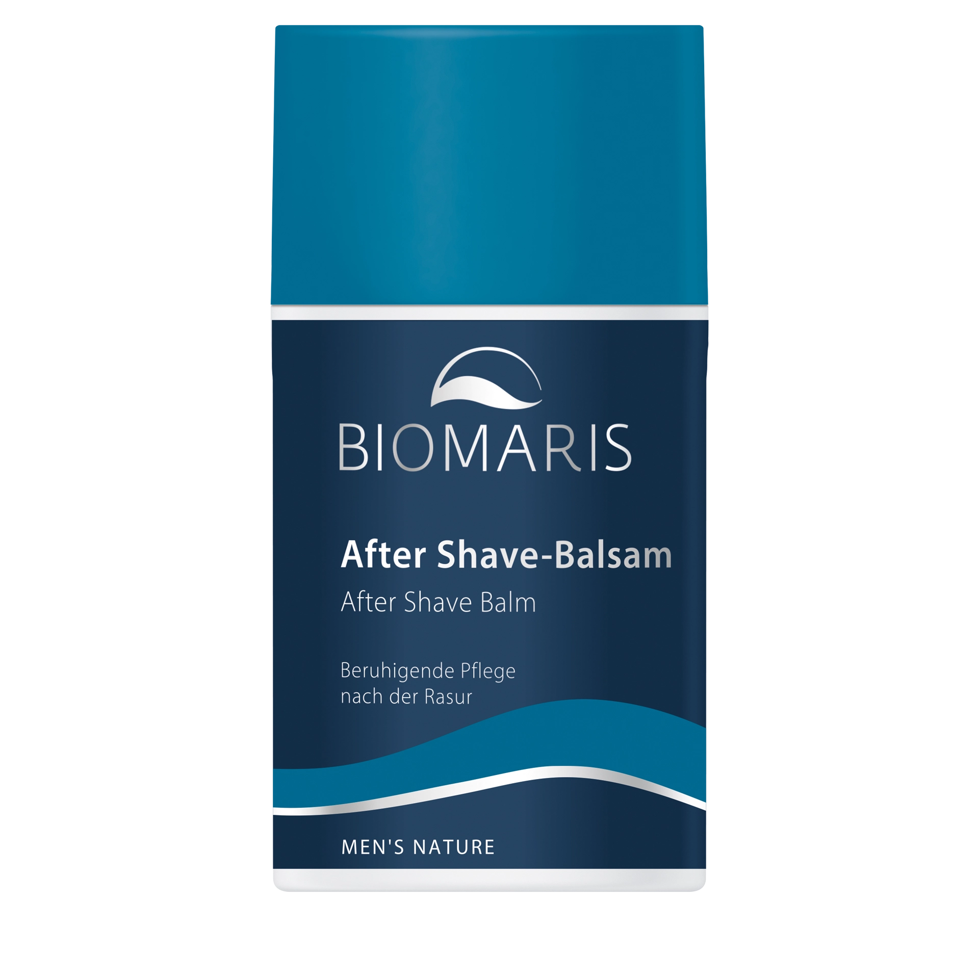 After Shave-Balsam After Shave Balsam für Männer im Pumpspender mit blauem Etikett