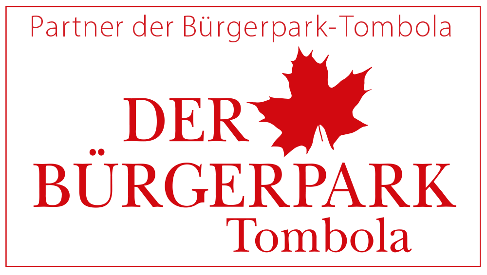 Bürgerpark-Tombola Logo Bürgerpark-Tombola, Blatt, Pflanze