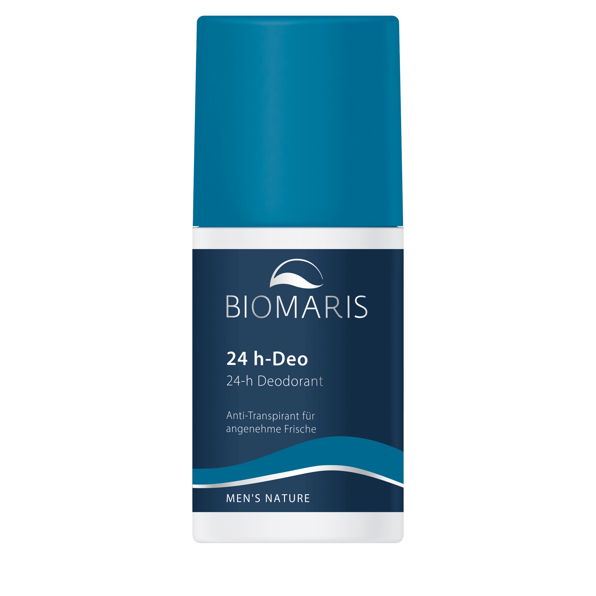 24 h-Deo für Männer im Roll-on mit blauem Etikett