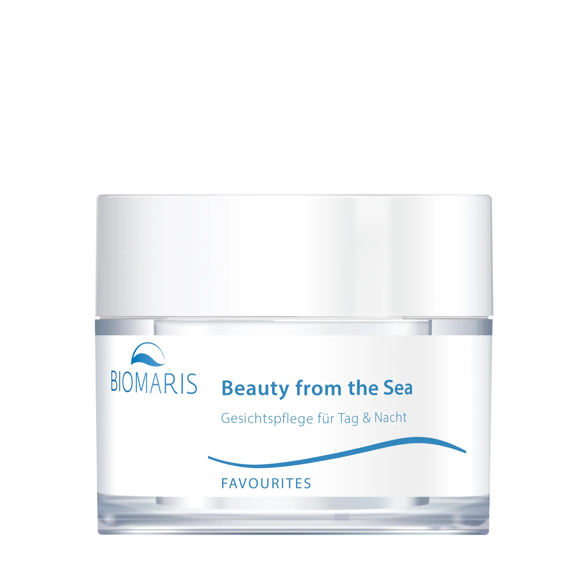 Gesichtspflege „Beauty from the Sea“ in rundem Tiegel mit Schraubdeckel